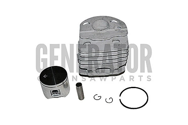 Engine Motor Cylinder Kit Piston Kit w Rings 45MM For Gas Husqvarna 51 Chainsaw