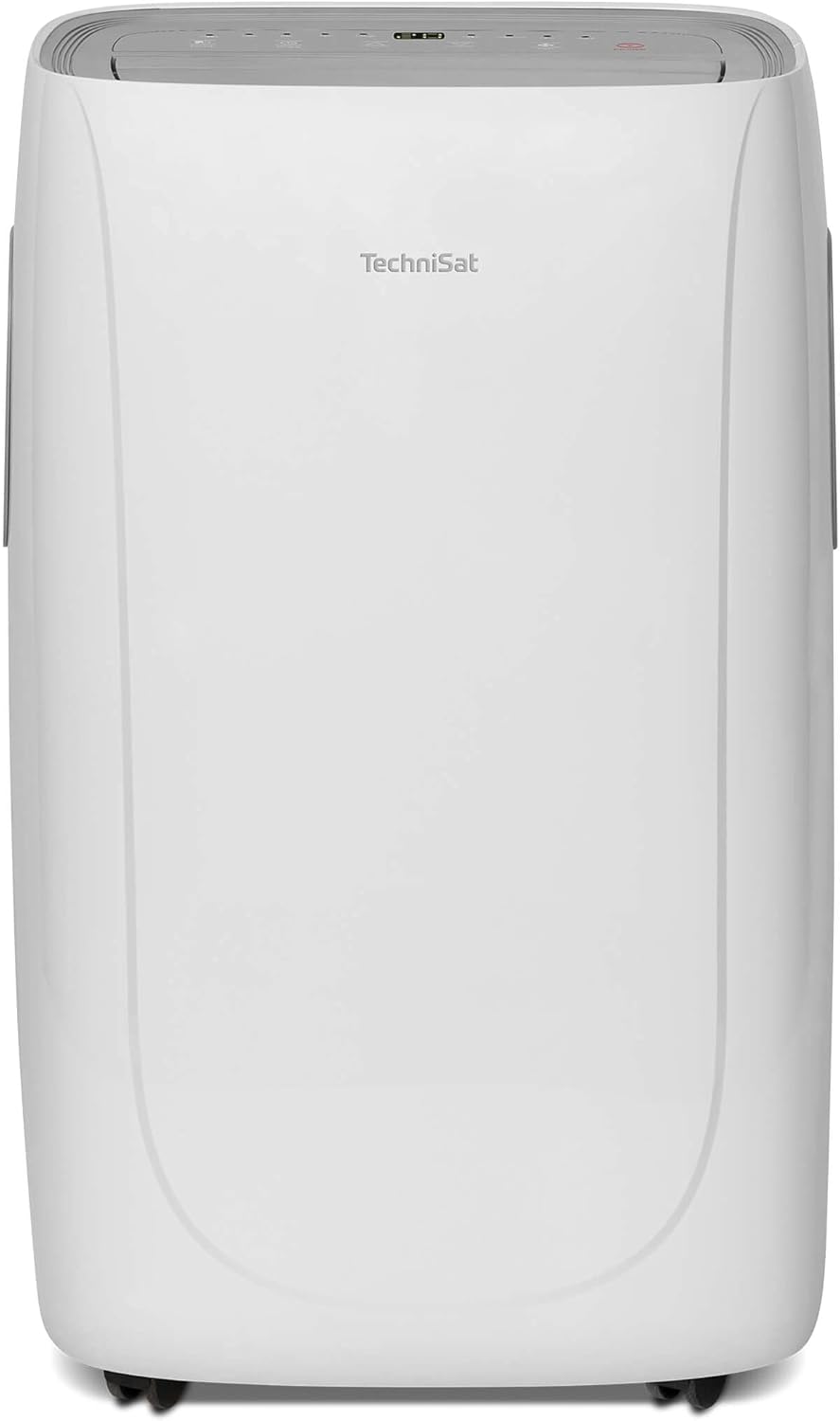TechniSat TECHNIPOLAR 1 - mobiles Klimagerät mit Abluftschlauch (5 Modis, bis 35qm Raumgröße, 11000 BTU/h Kühlleistung, Luftentfeuchter, Heizung, Ventilator, Timer, Fernbedienung. Fensterkit) weiß