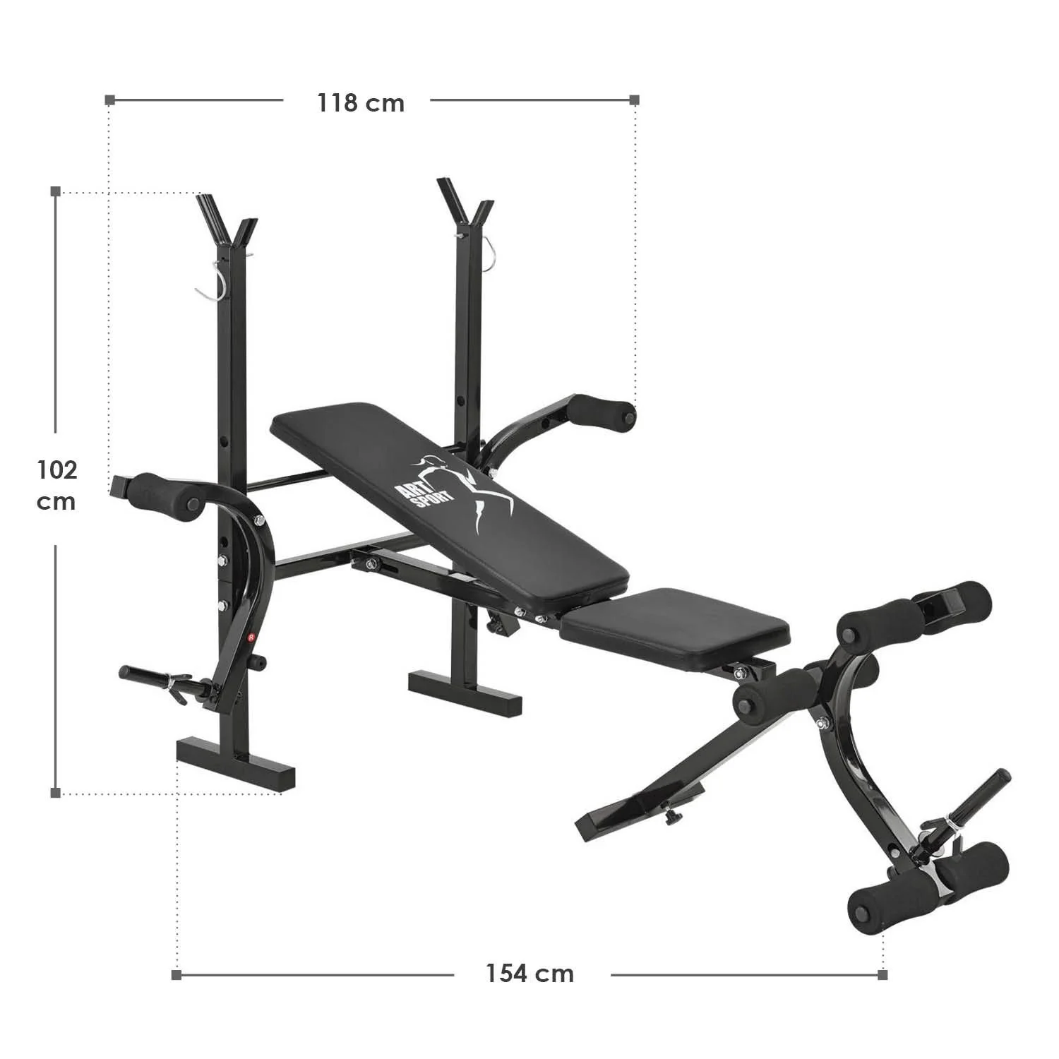 2025 ProfiGym Hantelbank 1000