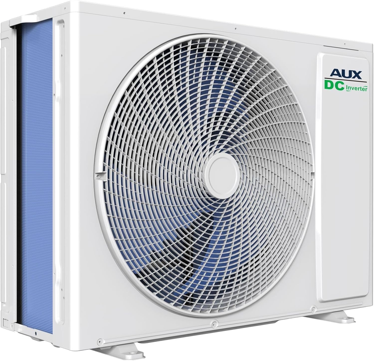 A++ AUX Klimaanlage Set 27000 BTU (7,9kW) - Außengerät + 2× 12000 BTU Wandgerät mit WLAN - R32 Kältemittel - Hochglanz Schwarz - leise Multi Split für 2 Räume - smart & anschlussfertig