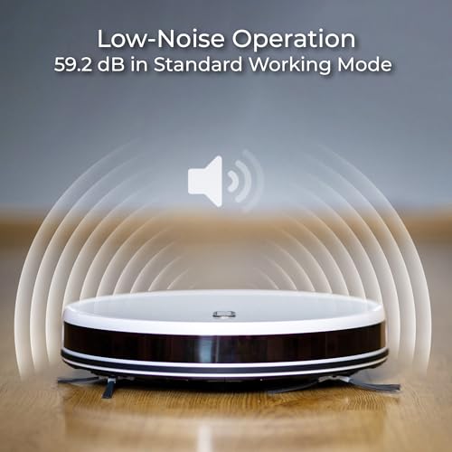 Venga! Aspirapolvere Robot Lavapavimenti, Facile da usare, 6 Modalità di Pulizia, Silenzioso, Bianco, VG RVC 3000 : Casa e cucina