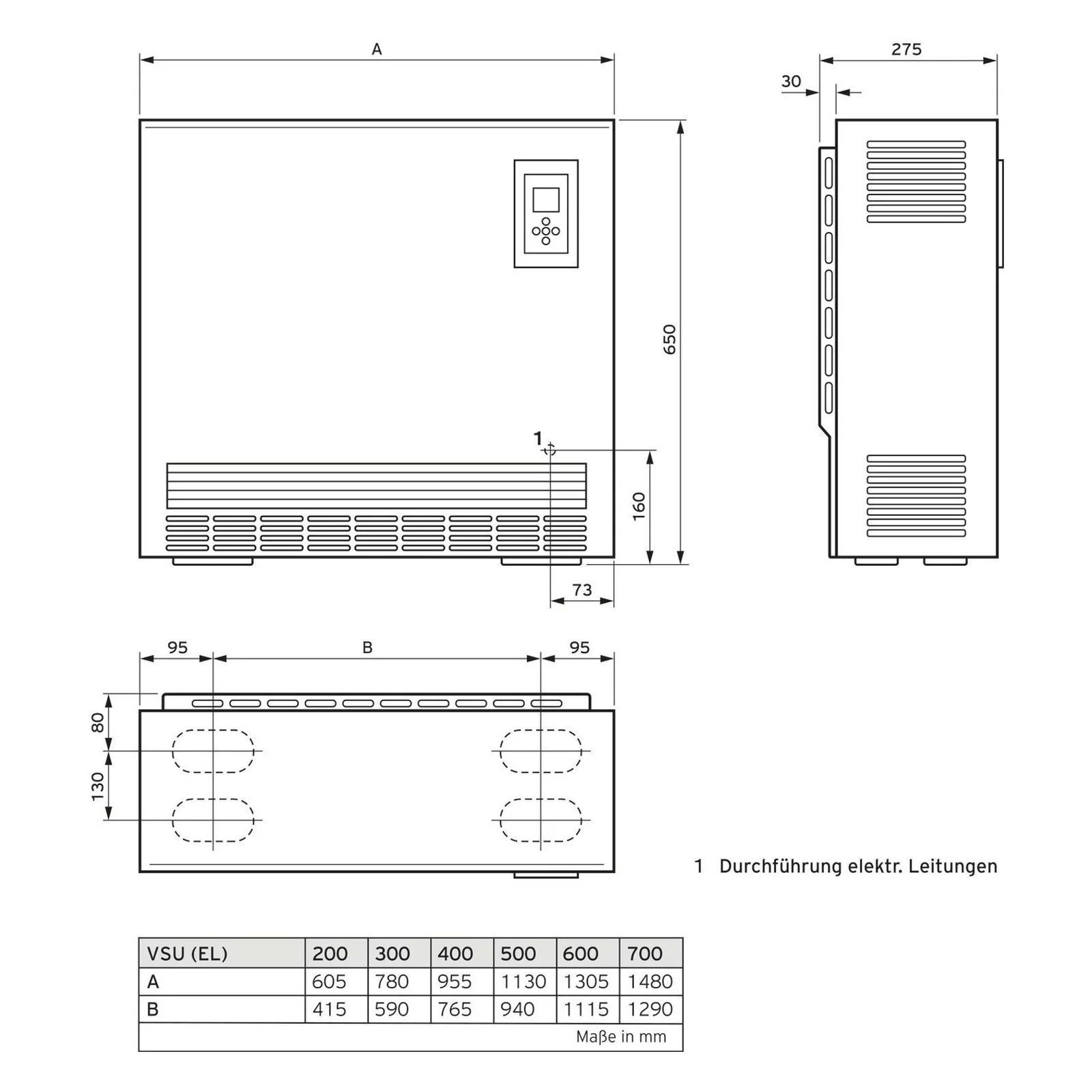 Vaillant Elektrische Accuverwarming VSU 400/5 4KW