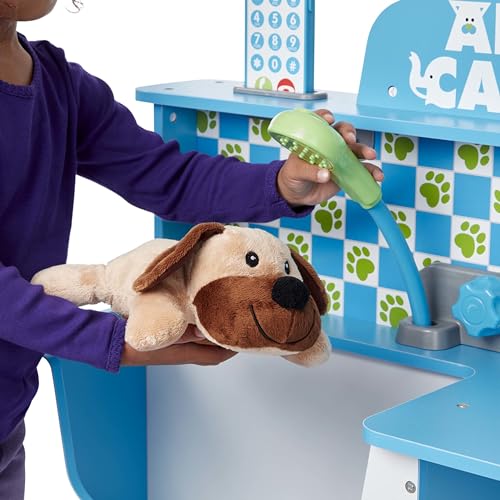 Melissa & Doug | Centro attività in legno per la cura degli animali : Giochi e giocattoli