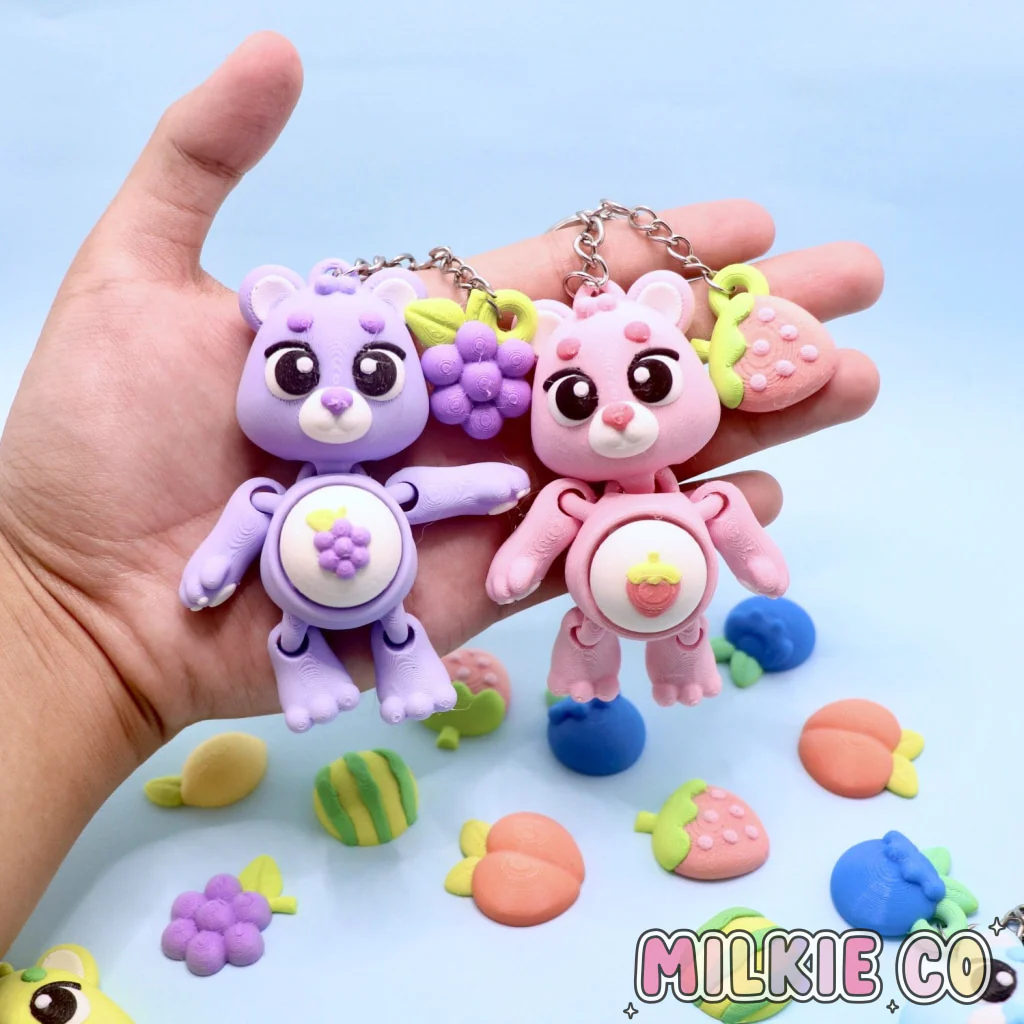 Clicky Bears Keychain