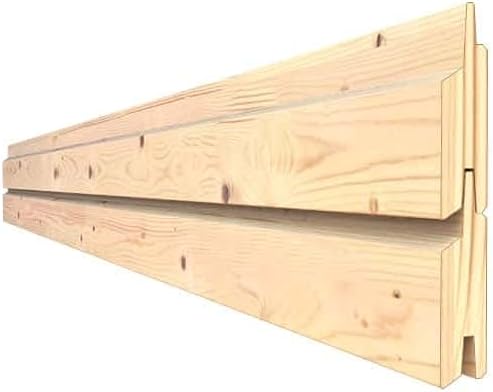 Gartenhaus Alster, Gerätehaus Holz, 251x254x210 cm, Pultdach, inkl. Fußboden, Lagerschuppen Garten, Fahrradschuppen, 6m², 19mm Wand, Naturbelassen