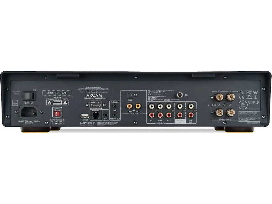 Arcam A15+ Stereo integrated amplifier with built-in DAC, Bluetooth?, Auracast, and HDMI