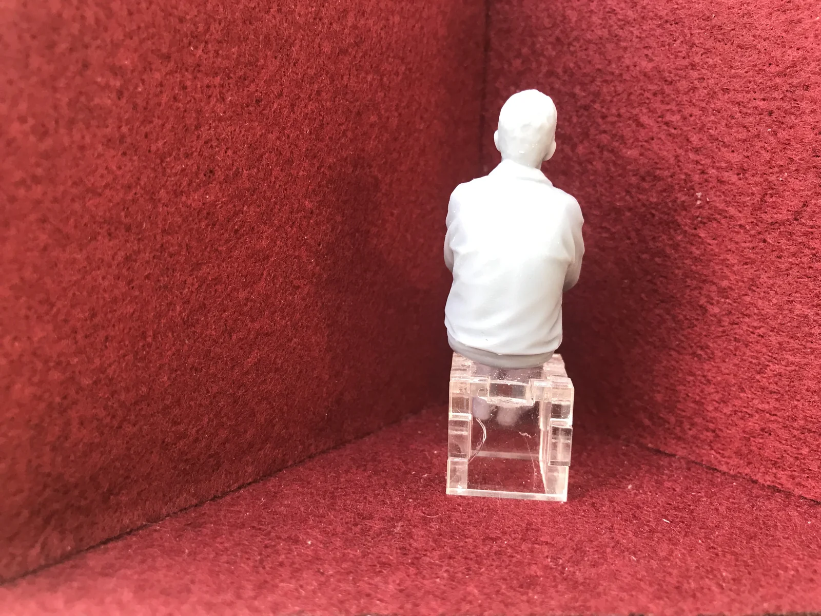 G-Scale seated figure - from 3D scan of a person - MD046(also GN15)