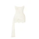 Elegantes Spitzenkleid mit abnehmbarer Schleppe