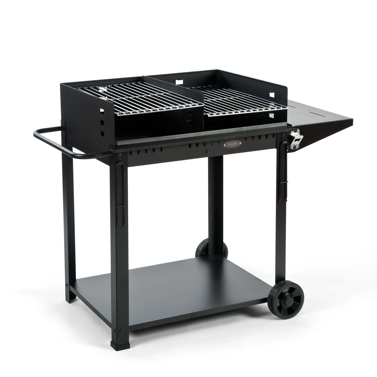 Grill węglowy Santillana z dwoma przednimi grillami