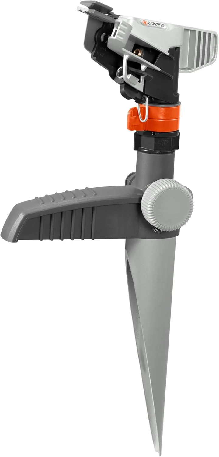 Gardena Comfort veelvlakssproeier AquaContour Automatic: vlakberegening voor de individuele besproeiing van bijna elke tuinomtrek, eenvoudig te programmeren, reikwijdte 2,5-10,5 m (8133-20)