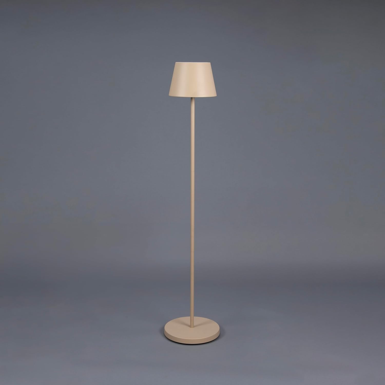 Konstsmide LED Stehlampe Pomezia M | sand | Indoor/Outdoor | Kabellos | 25 x 53/88,5/125 x 25 cm | 7841-330