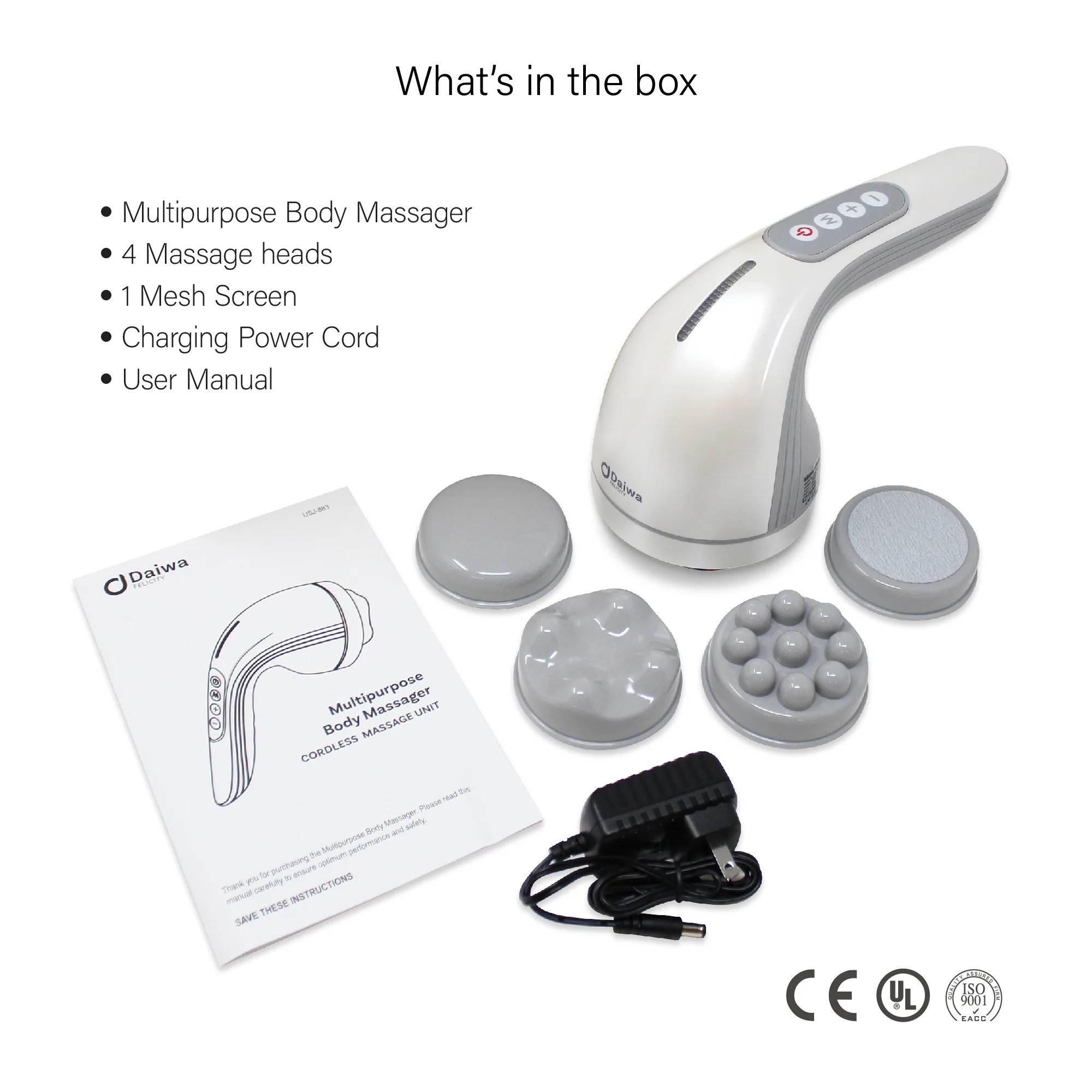USJaclean Multi-Purpose Body Massager