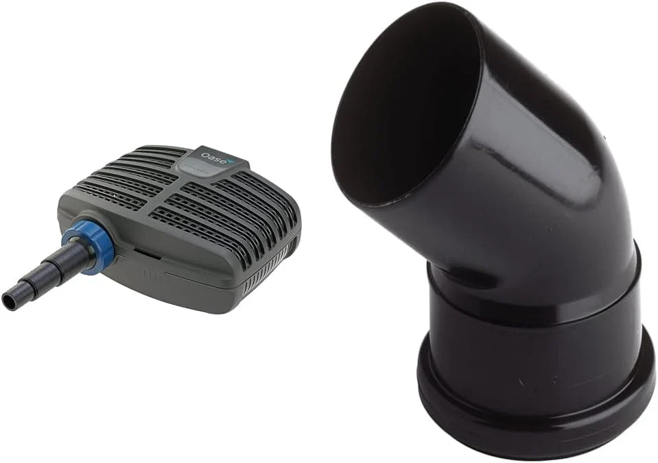 OASE 51096 Filter und Bachlaufpumpe AquaMax Eco Classic 5500, 5300 l/h F?rderleistung, energiesparende Bachlaufpumpe, Teichpumpe, Filter, Pumpe, Bachlauf, Dunkelgrau