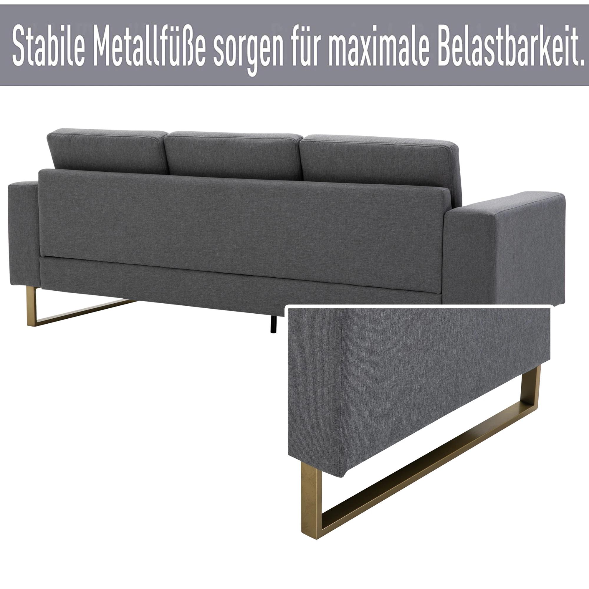 bank gestoffeerde 3-zitsbank tv-fauteuil gestoffeerde bank loungebank kussen