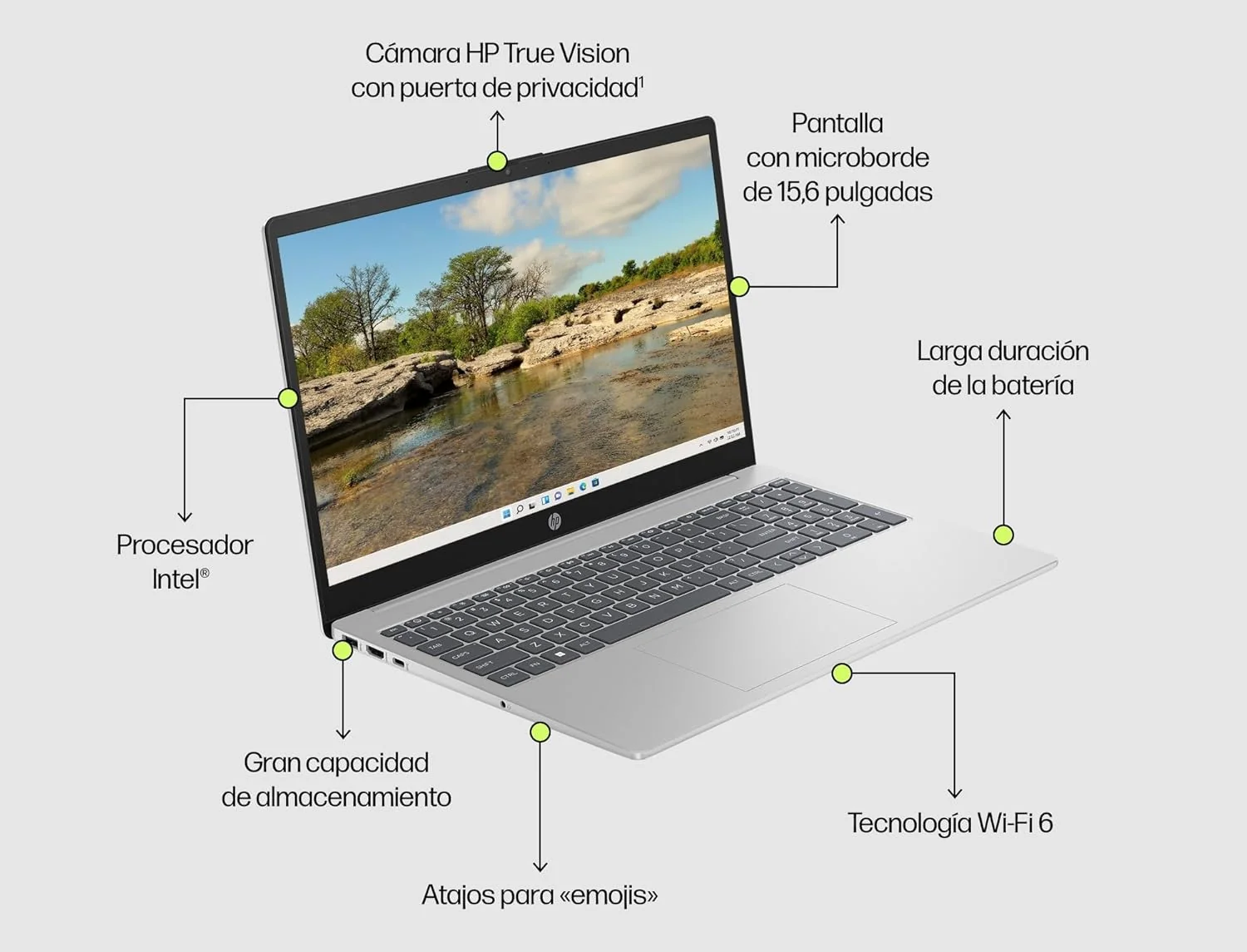 HP 15-fd0163ns- Ordenador portátil de 15.6