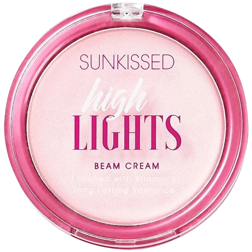 Sunkissed Highlighting Beam Cream a?? Pearl Highlighter with Vitamin E