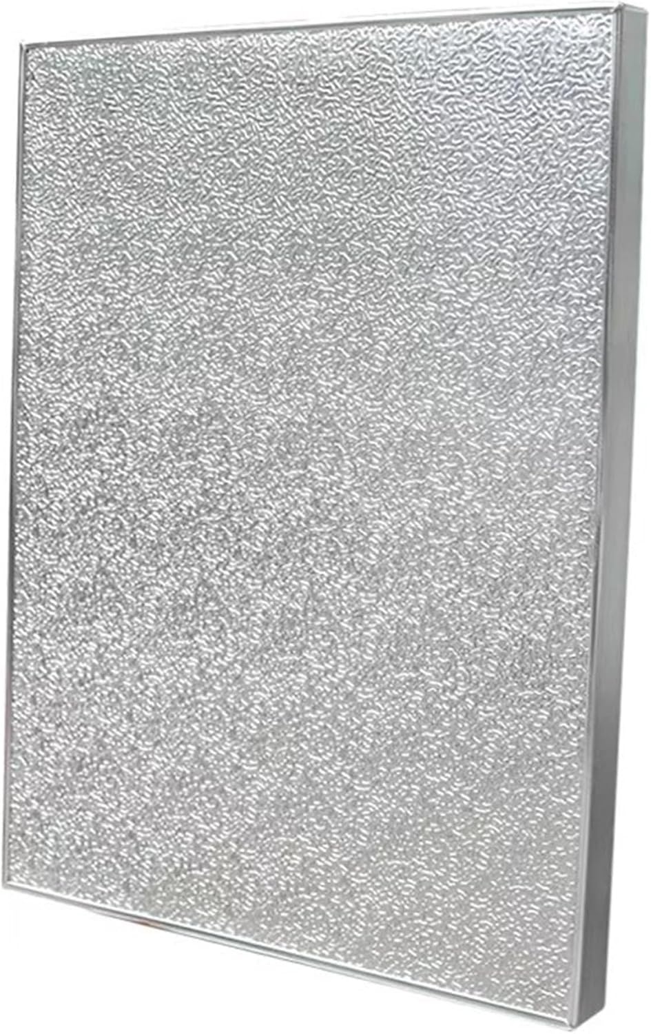 Generisch Selbstklebende magnetische Aluminium-Hitzeschutzplatte – feuerfeste und hitzebeständige Platte für Küchenschränke, Herde, Backöfen, Kühlschränke, Mikrowellen (40 x 60 cm)