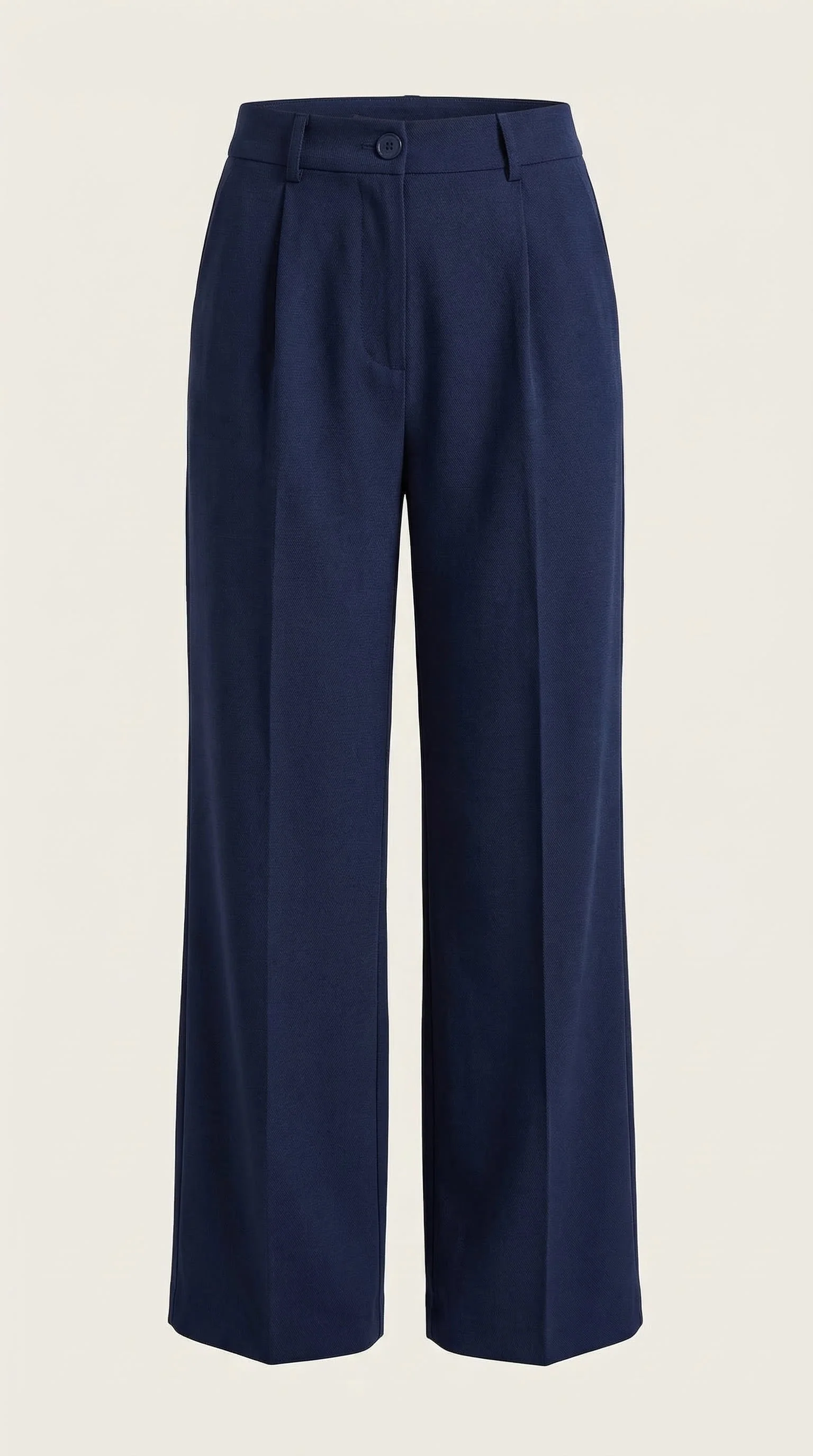 High Waist Stoffhose