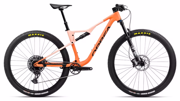 Orbea Orbea Oiz H20 Full Suspension MTB Sram GX Eagle 12S 29'' Apricot Orange Limestone Beige