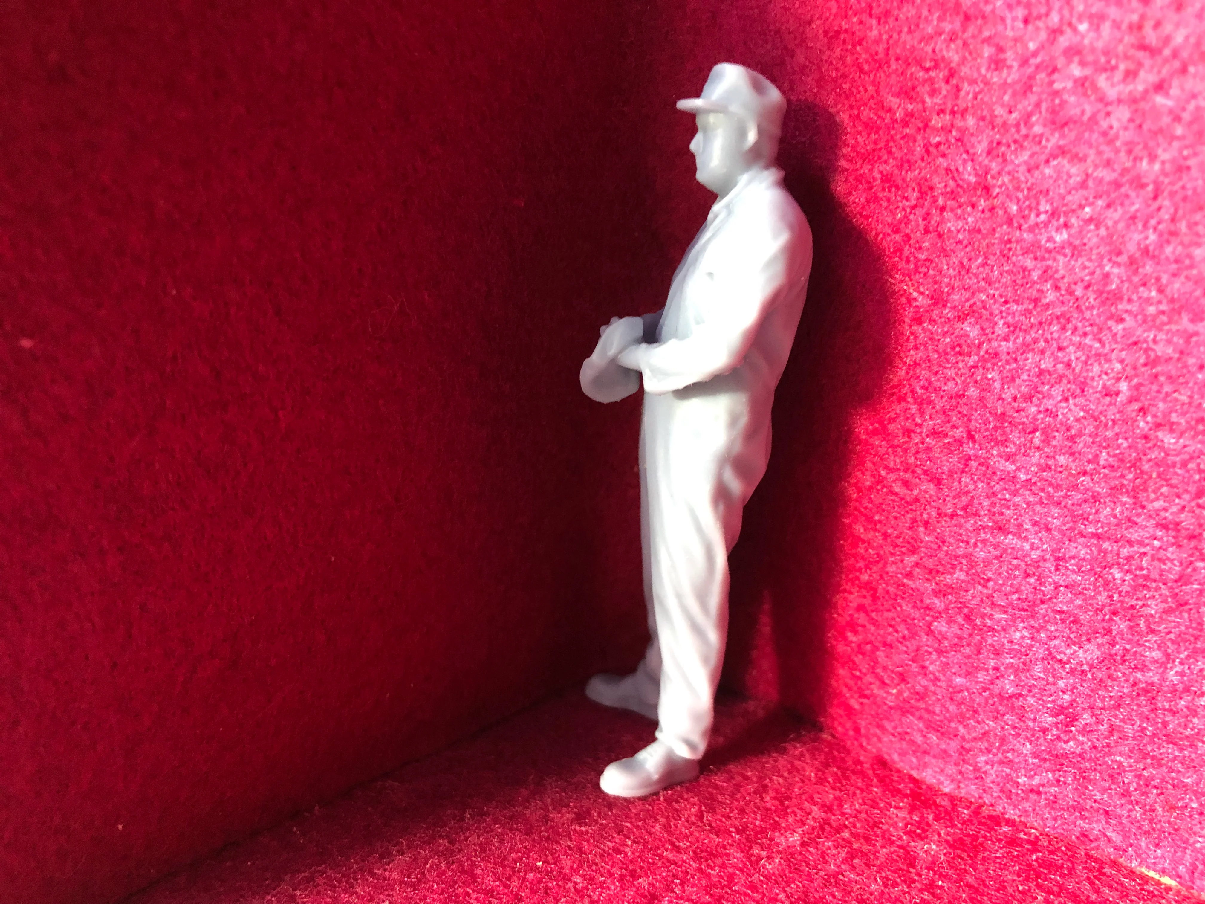 G-Scale driver figure - 3D scan of a real person - D037 (also GN15)