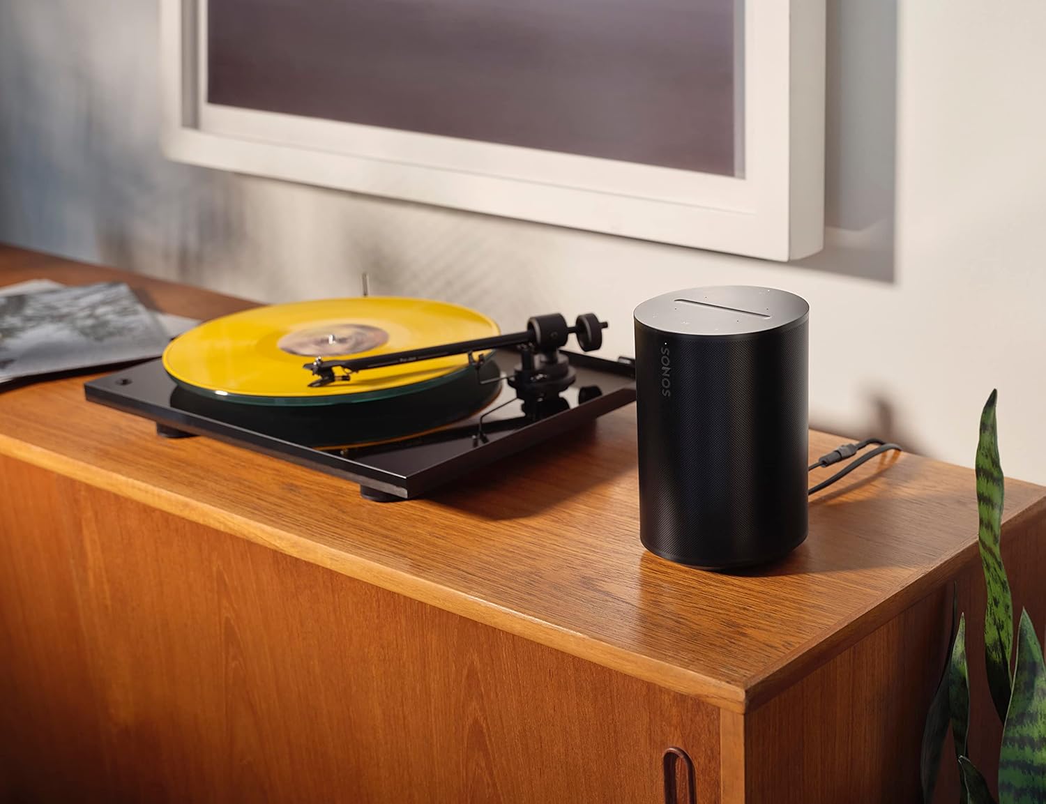 Sonos Era 100 | Smart Speaker mit WLAN, Bluetooth, kompatibel mit   Alexa - Schwarz