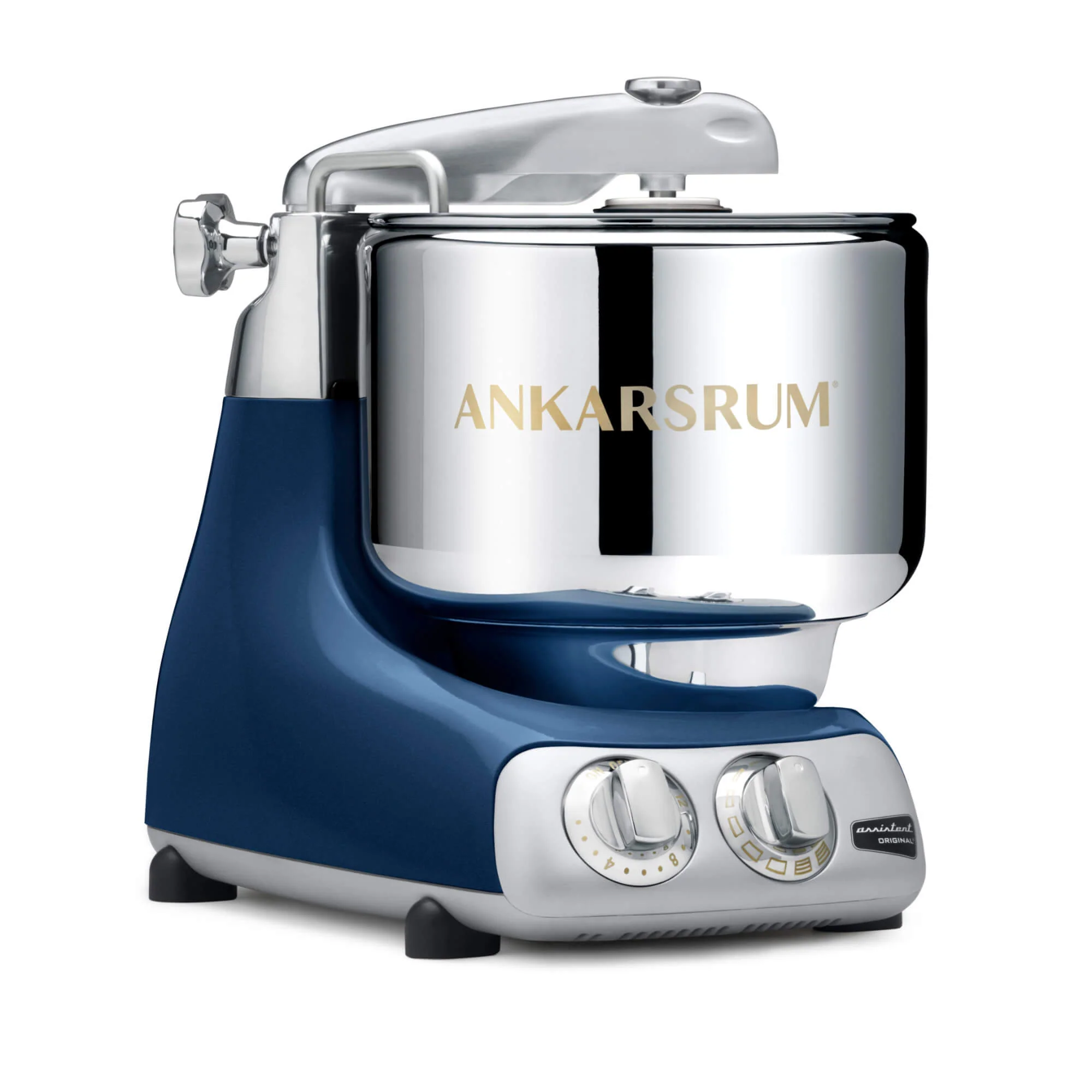 2025 Ankarsrum Assistent Original 6230 keukenmachine �C 600W, 7L roestvrijstalen mengkom, Ocean Blue, veelzijdige accessoires, stille werking