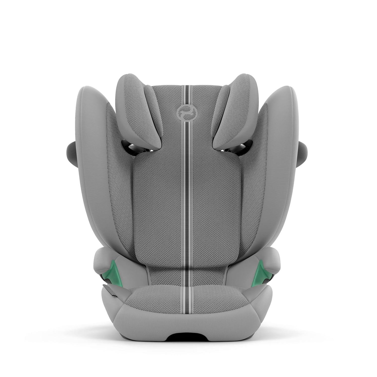 CYBEX Gold Kinder-Autositz Solution G i-Fix, F��r Autos mit und ohne ISOFIX, Ab ca. 3 bis 12 Jahre (100 - 150 cm), Ab ca. 15 bis 50 kg, Lava Grey