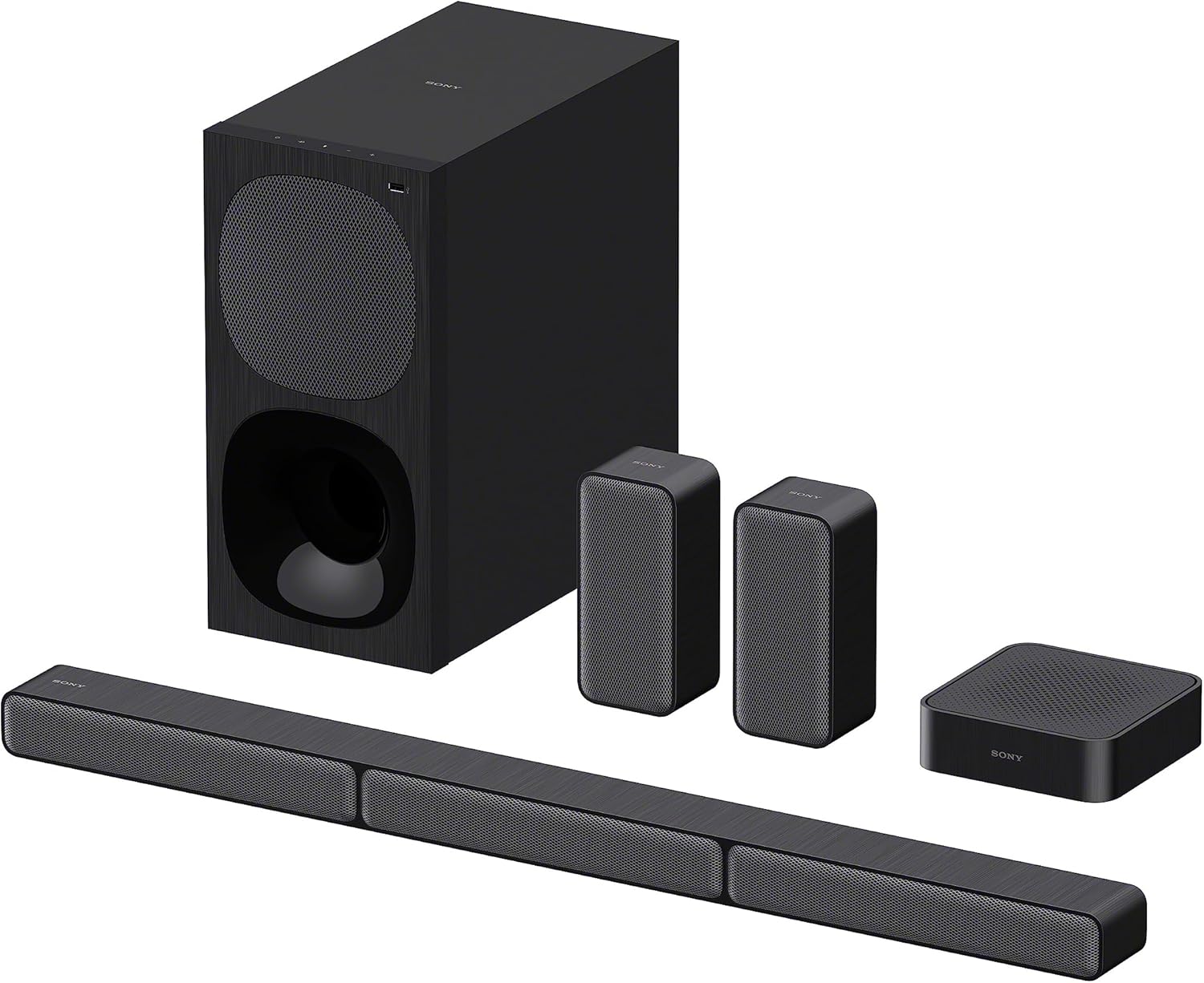 Sony HT-S40R Soundbar, Czarny, 600W