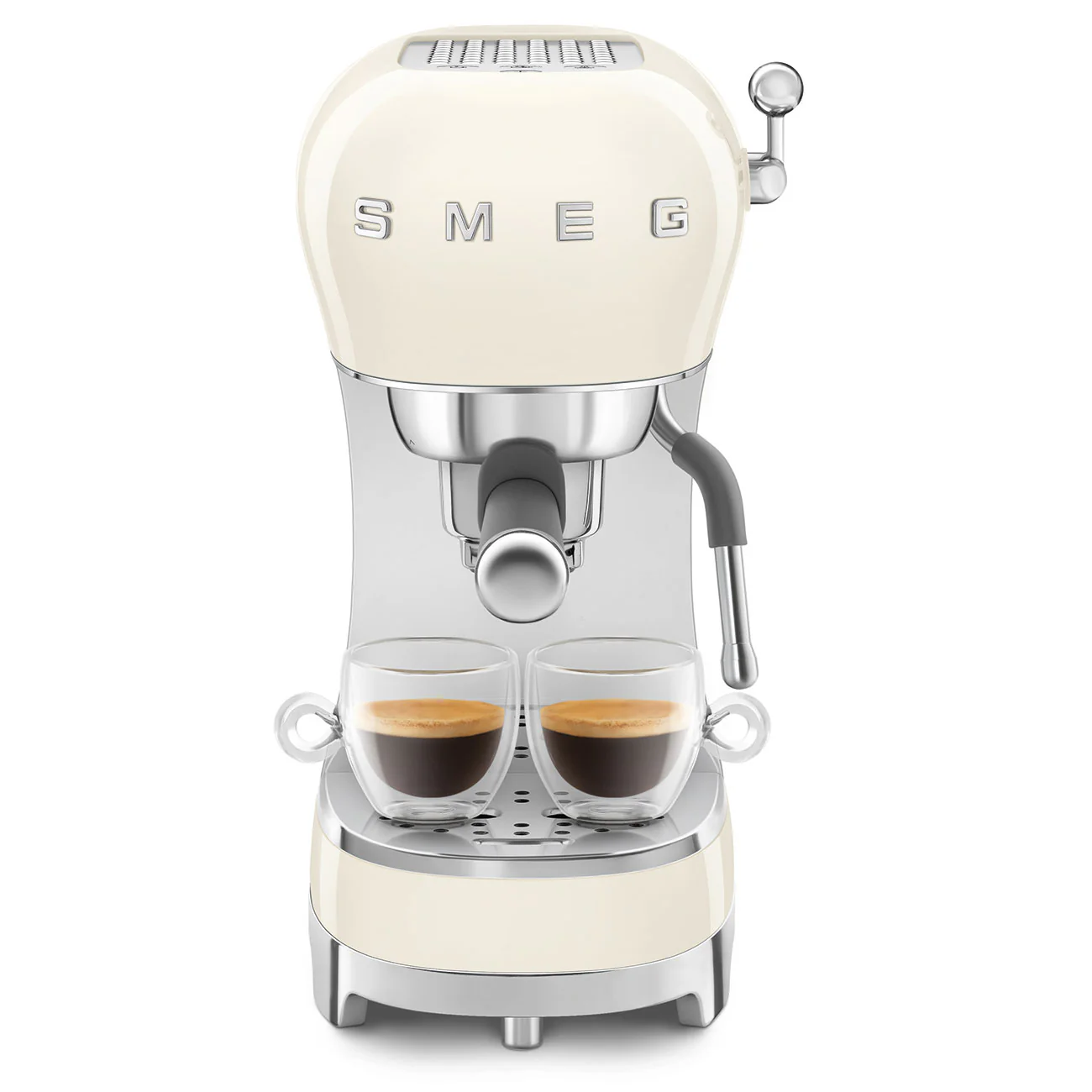 Smeg Macchina da caffè espresso Panna Anni 50 ECF02CREU
