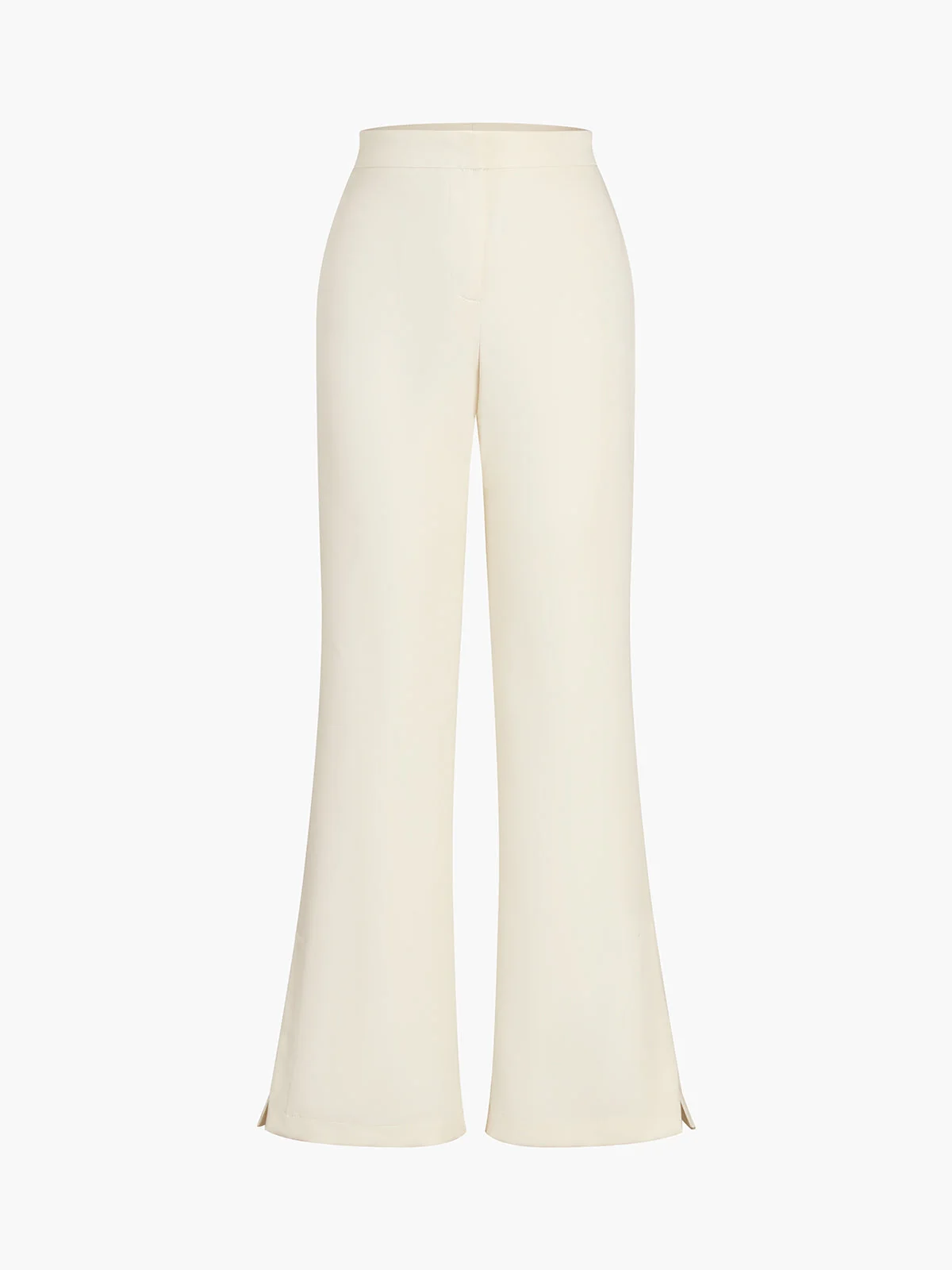 Einfarbiges Set aus Top und weiter Hose