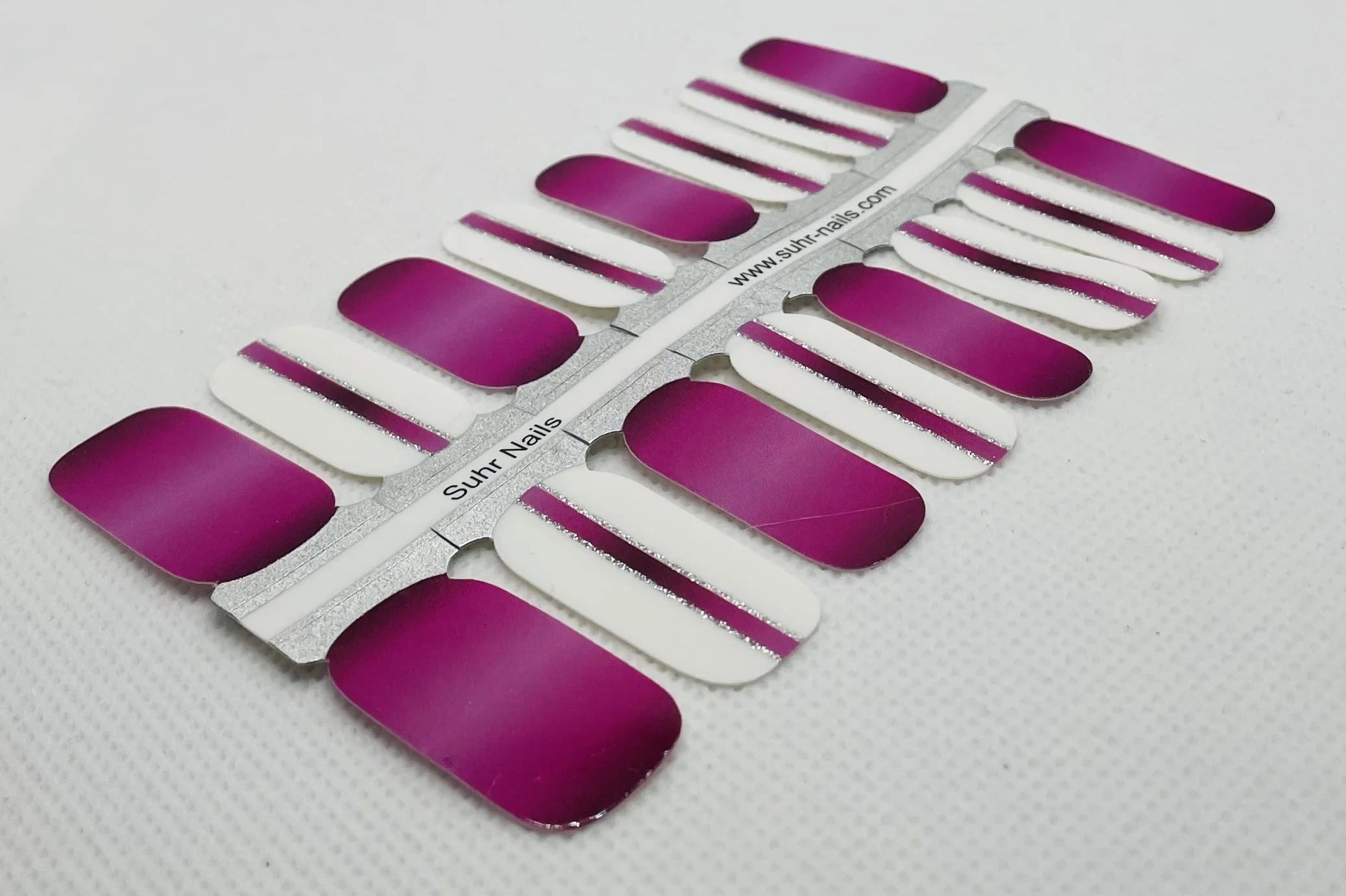 Elegant Plum Ombre