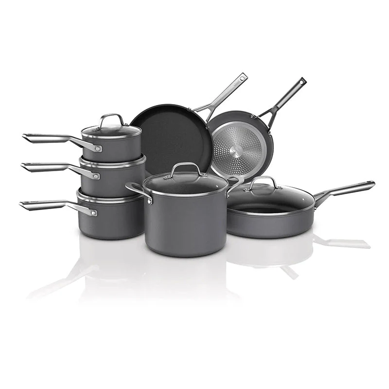 NeverStick Signature Hard-Anodized 12pc Cookware Set CW79012