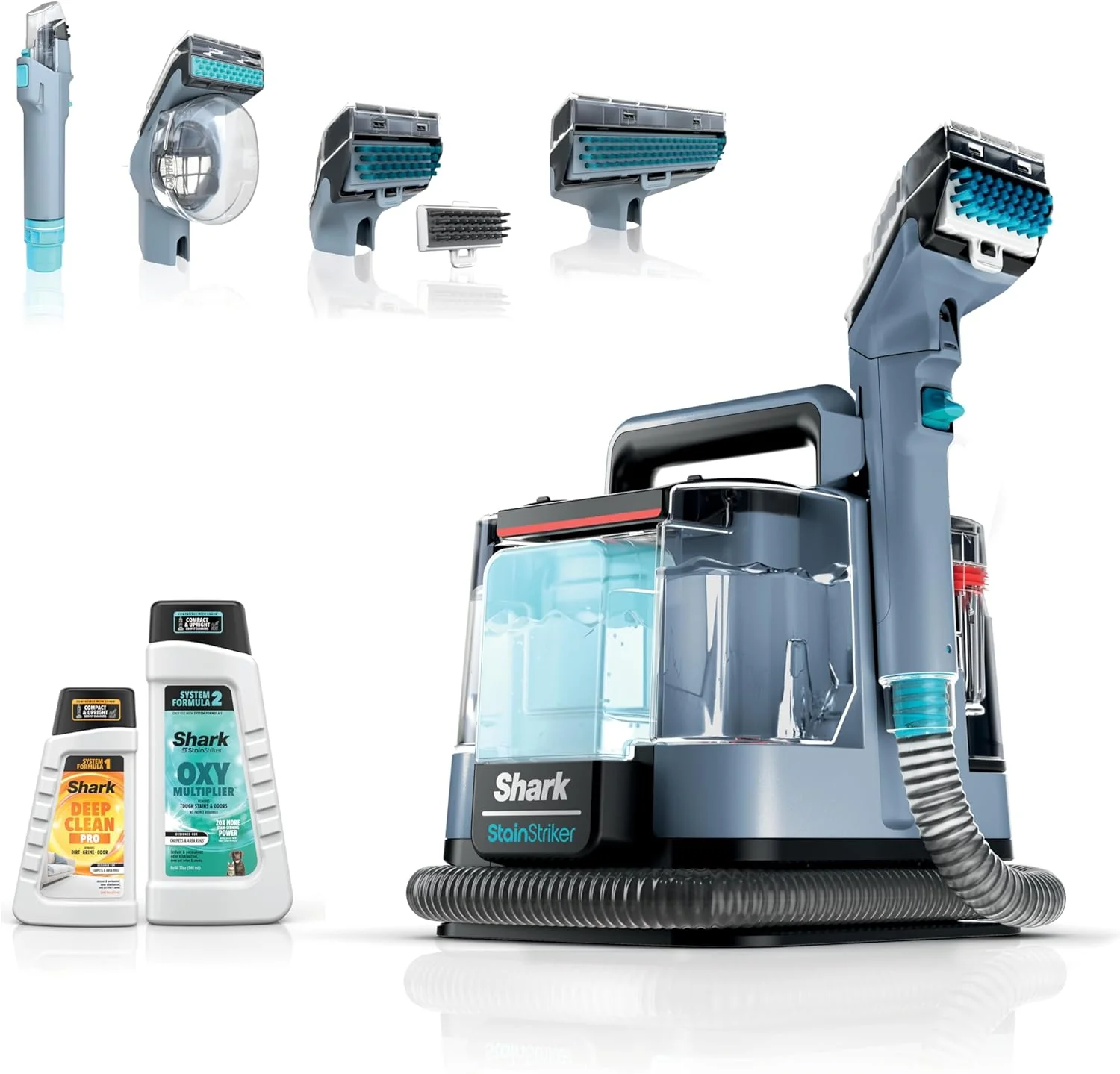 Shark StainStriker Portable Carpet Upholstery & Area Rug Cleaner, Stain & Odor Remover