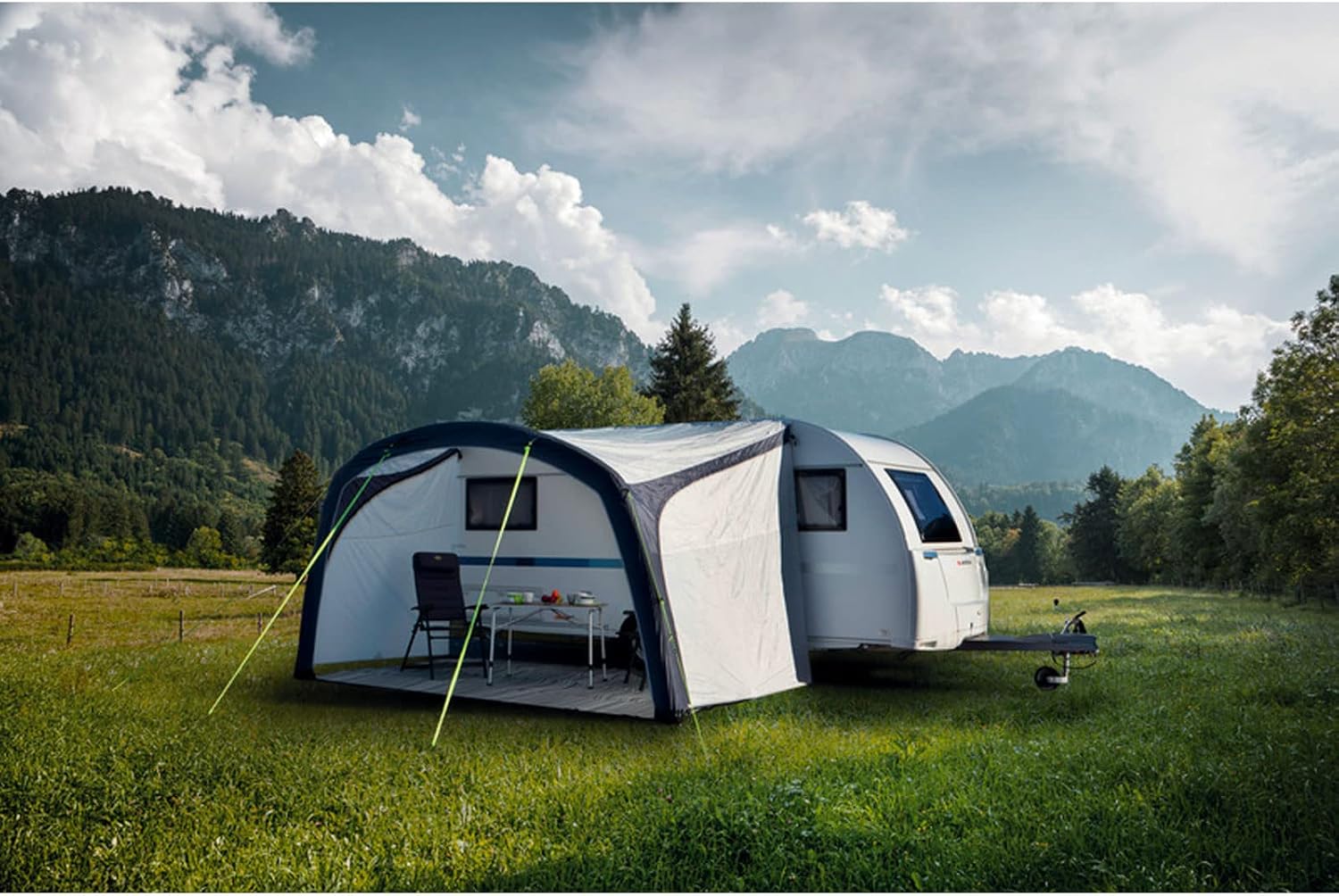 Reimo Sonnensegel Playa Air 300cm Vordach mit Seitenwänden für Wohnwagen Wohnmobil Bus