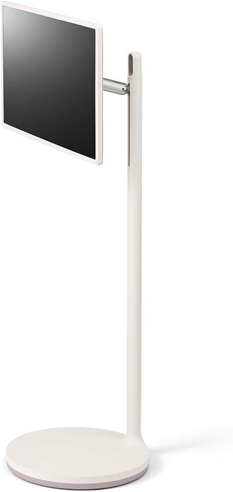 LG 27ART10 TV 68cm (27 Zoll) Lifestyle TV StanbyME (Touch Screen, 60 Hz, integrierter Akku, Streaming Apps), Beigefarben