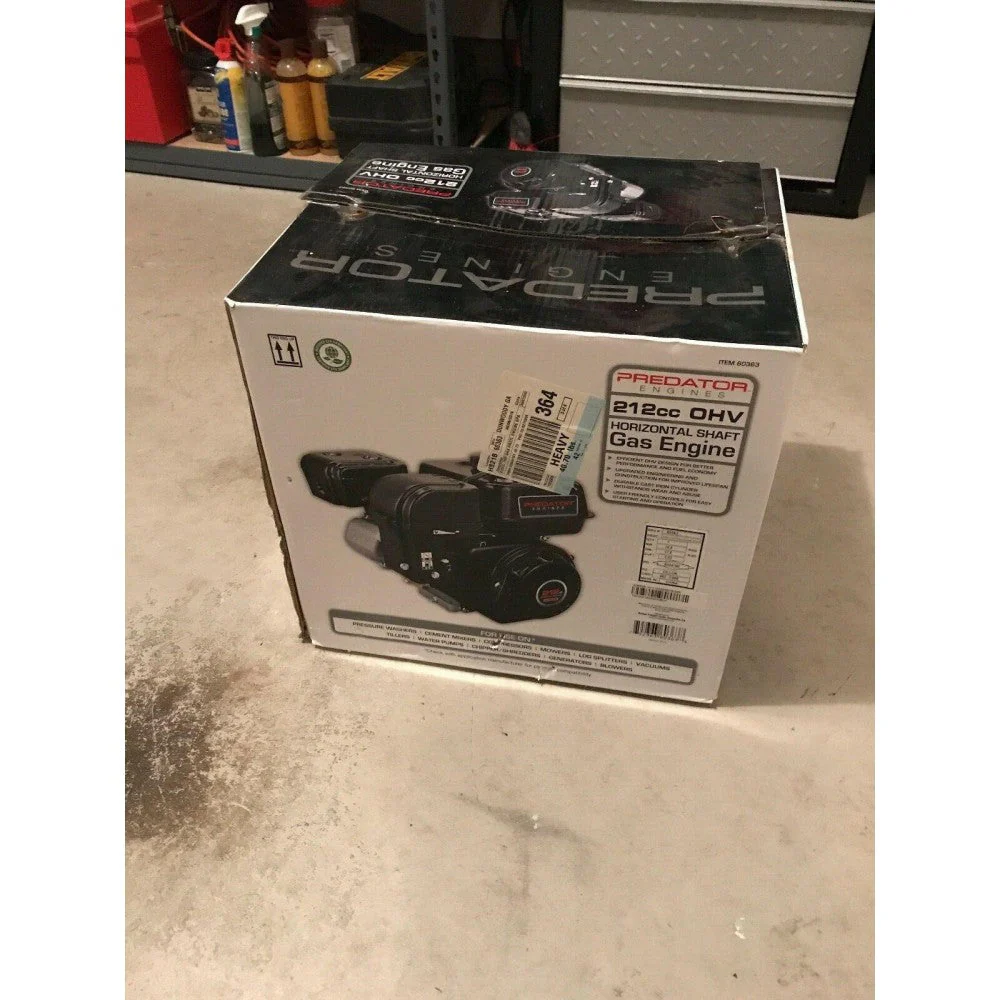 Predator Horizontal Shaft Engine �� 6.5 HP. 212cc