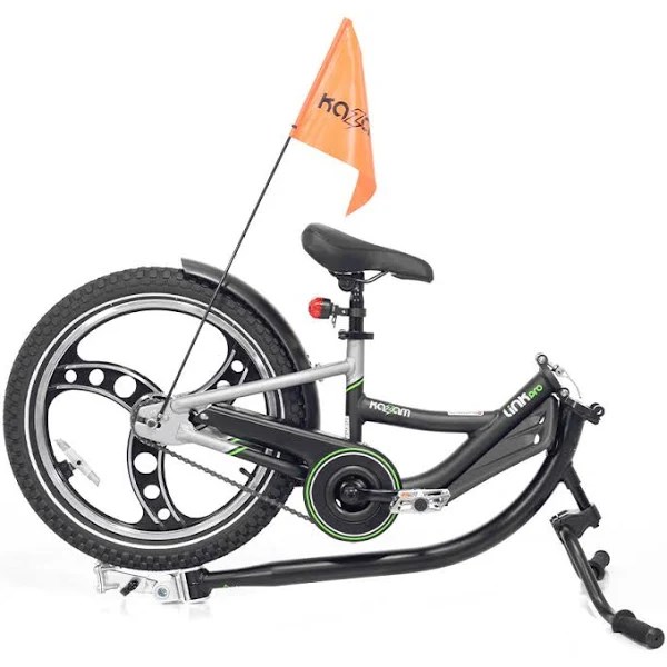 Kazam 20 in. Link Bike Trailer, Black