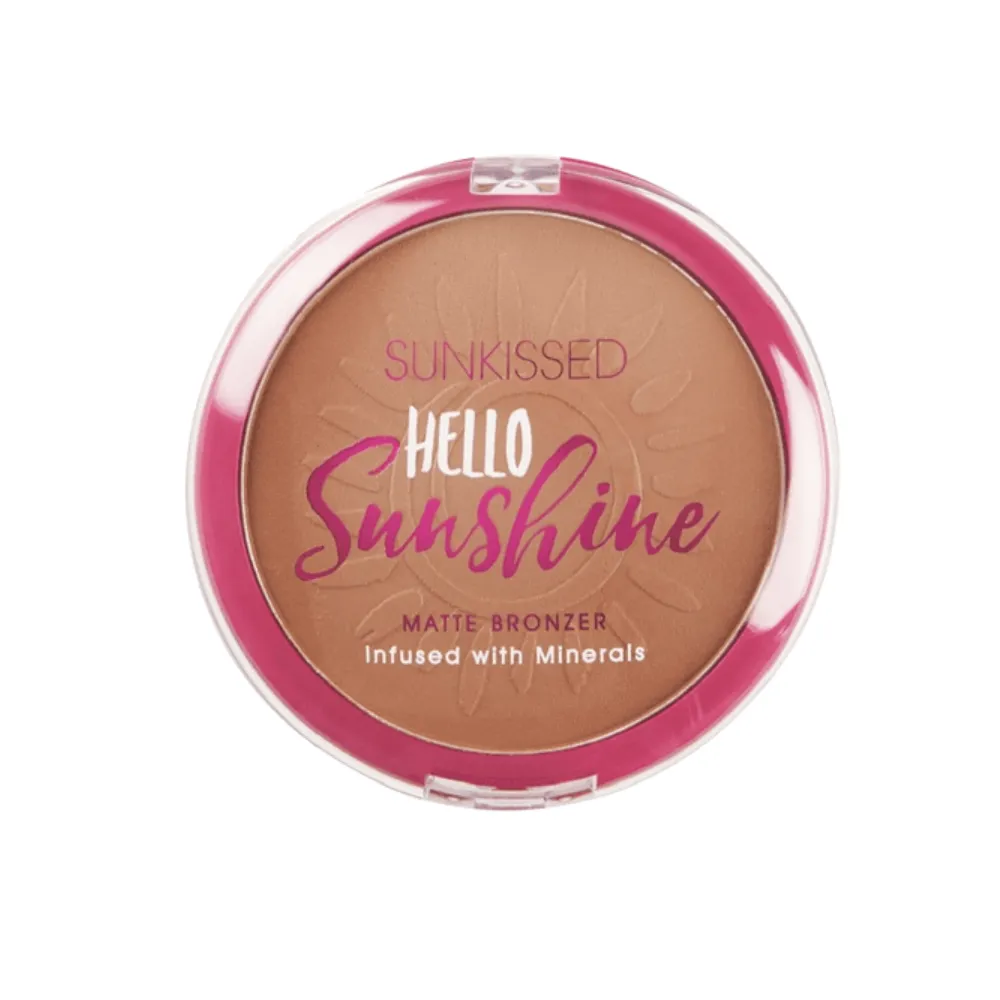 Sunkissed Hello Sunshine Matte Bronzer a?? Vegan Friendly