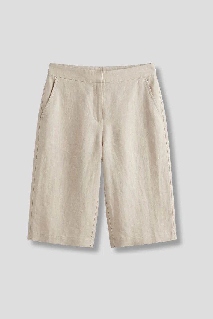 Damen-Shorts mit elastischem Bund und Seitentaschen