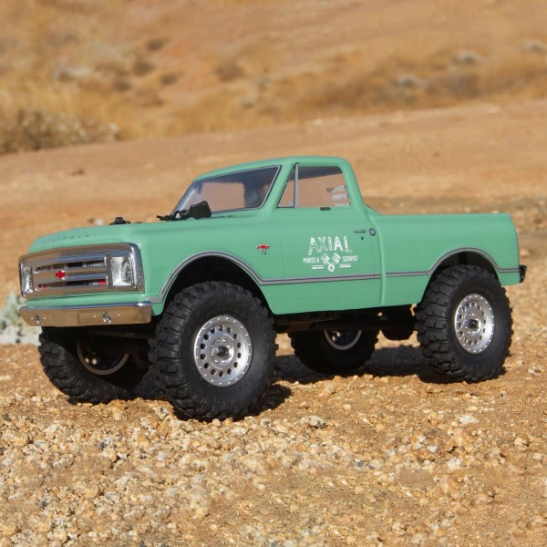 Axial Scx24 1967 Chevrolet C10 1/24 4WD RTR Light Green