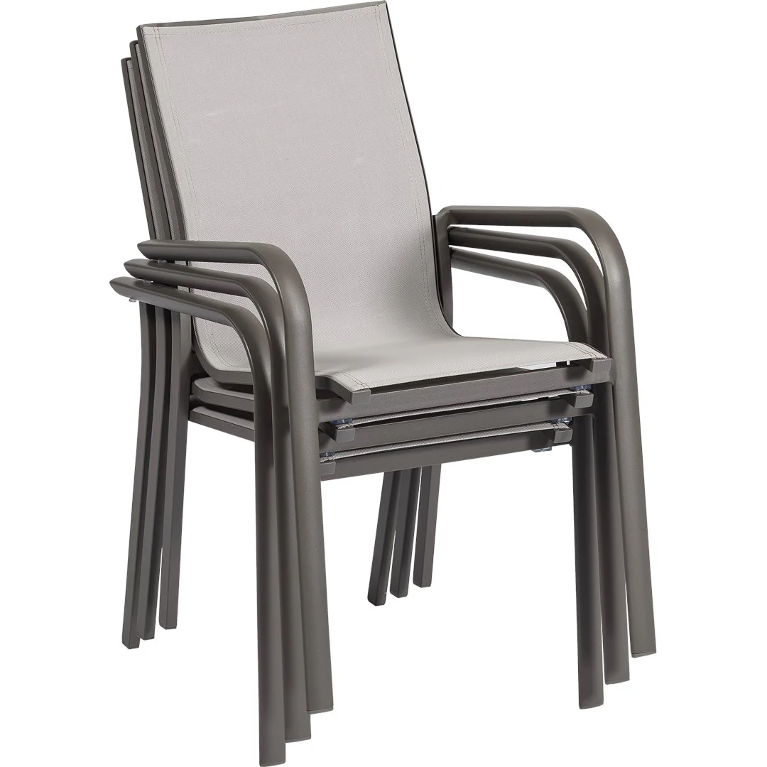 Stone - Set pranzo da giardino da 8 a 12 posti