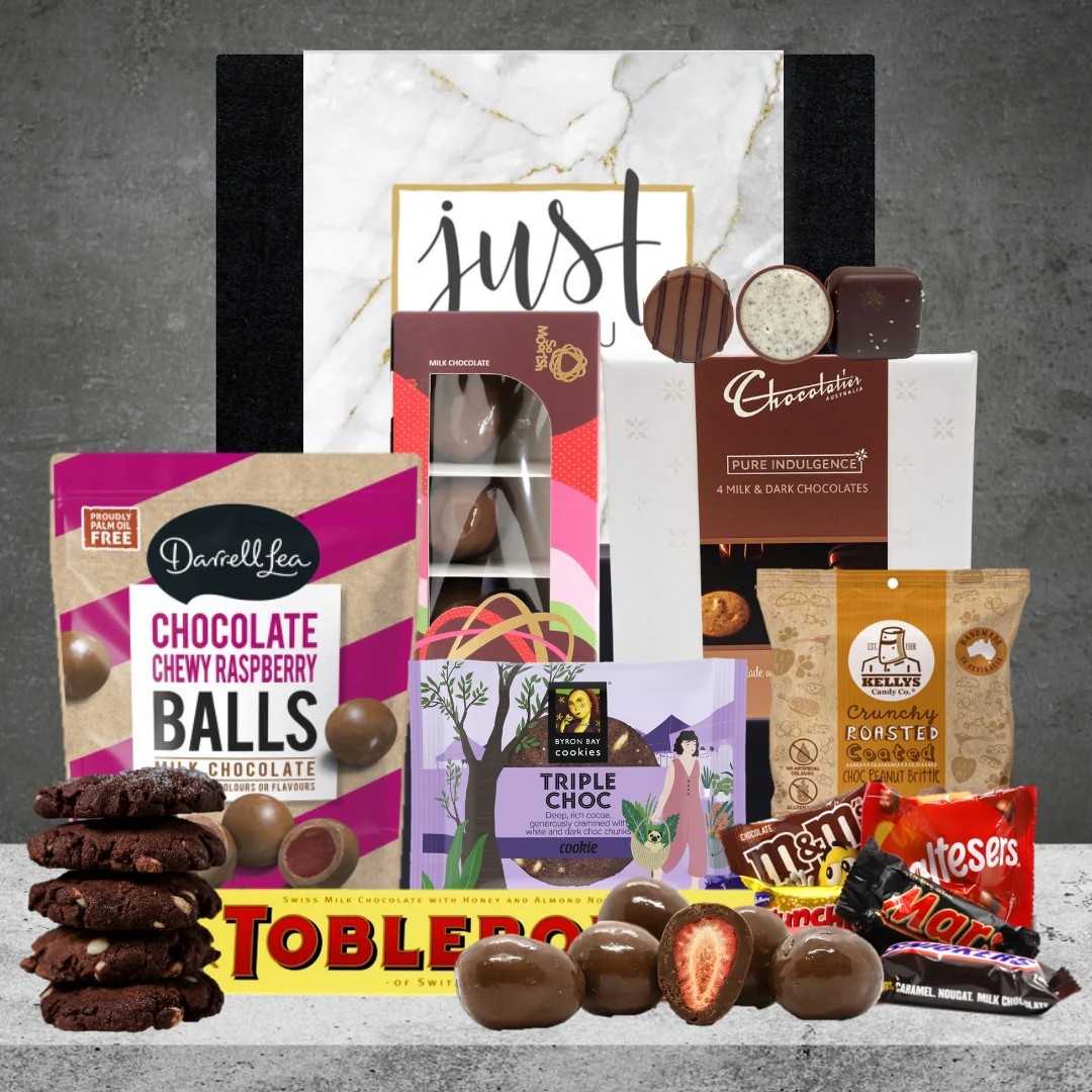 Chocolate & Snack Hamper For Her