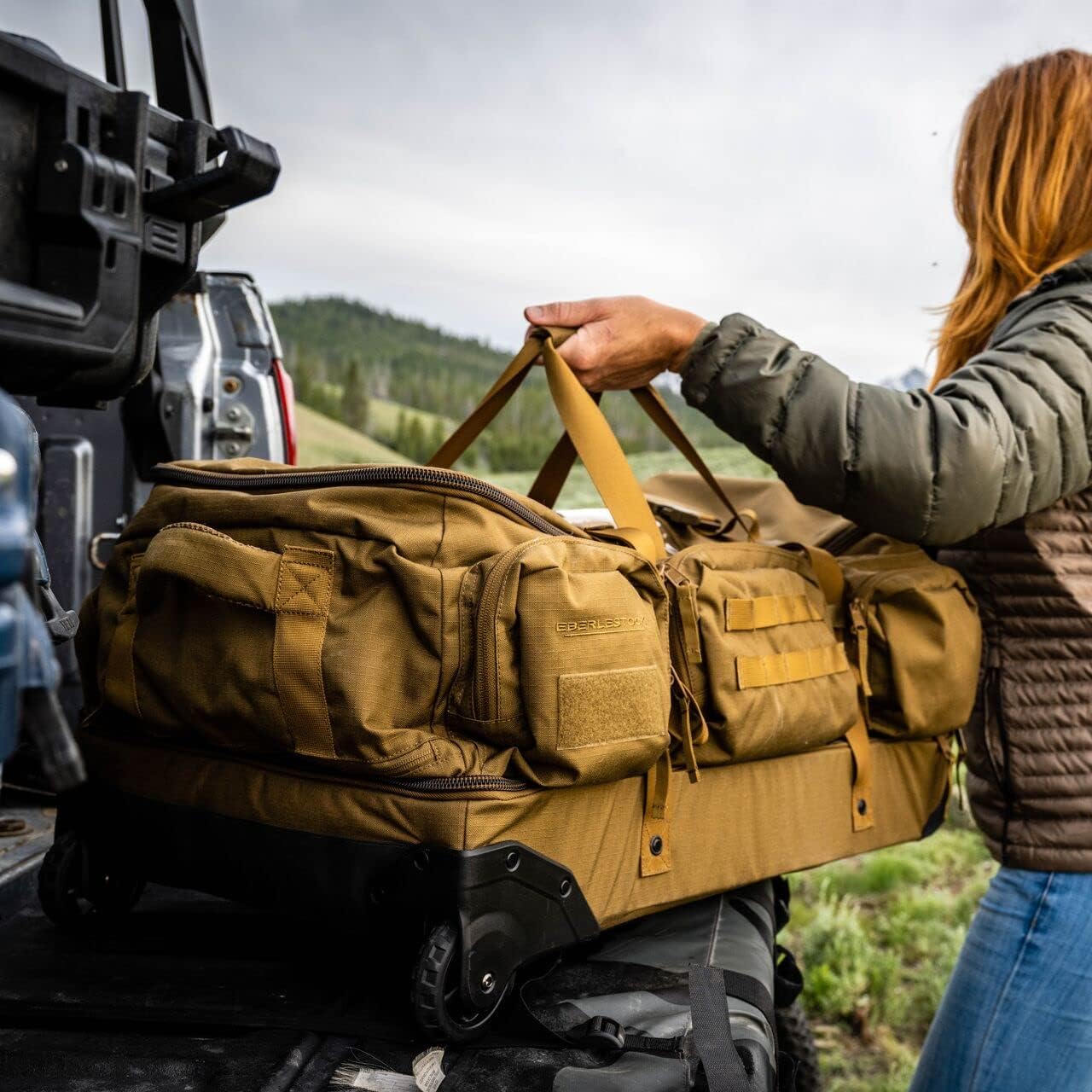Eberlestock Atlas Duffel - Ihr Jagd- und Reisebegleiter für endlose Abenteuer, Coyote, 29.5 inches, Cargo