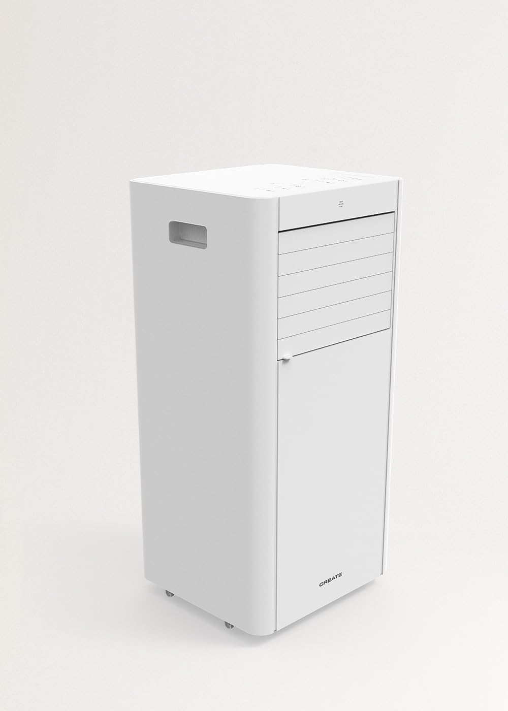 CREATE SILKAIR DUAL CONNECT 9000 / Mobiles 4-in-1-WLAN-Klimagerät 9000 BTU mit Wärmepumpe / mit Absaugset für Schiebefenster, bis zu 20m², 42L, Timer, Sleep-Modus