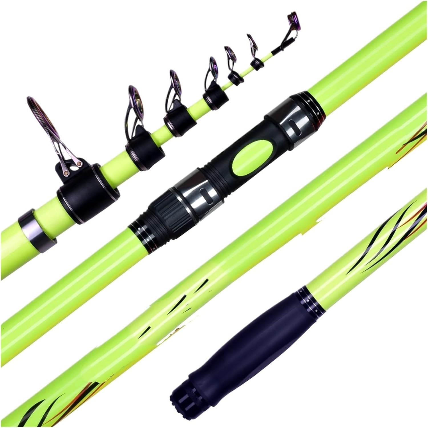 Generisch Teleskopische Surf-Shore-Casting-Angelruten, 4,25/4,5 m, T1000-Carbon, Spinnkraft, 80–200 g, Wurfweite for Lange Distanzen