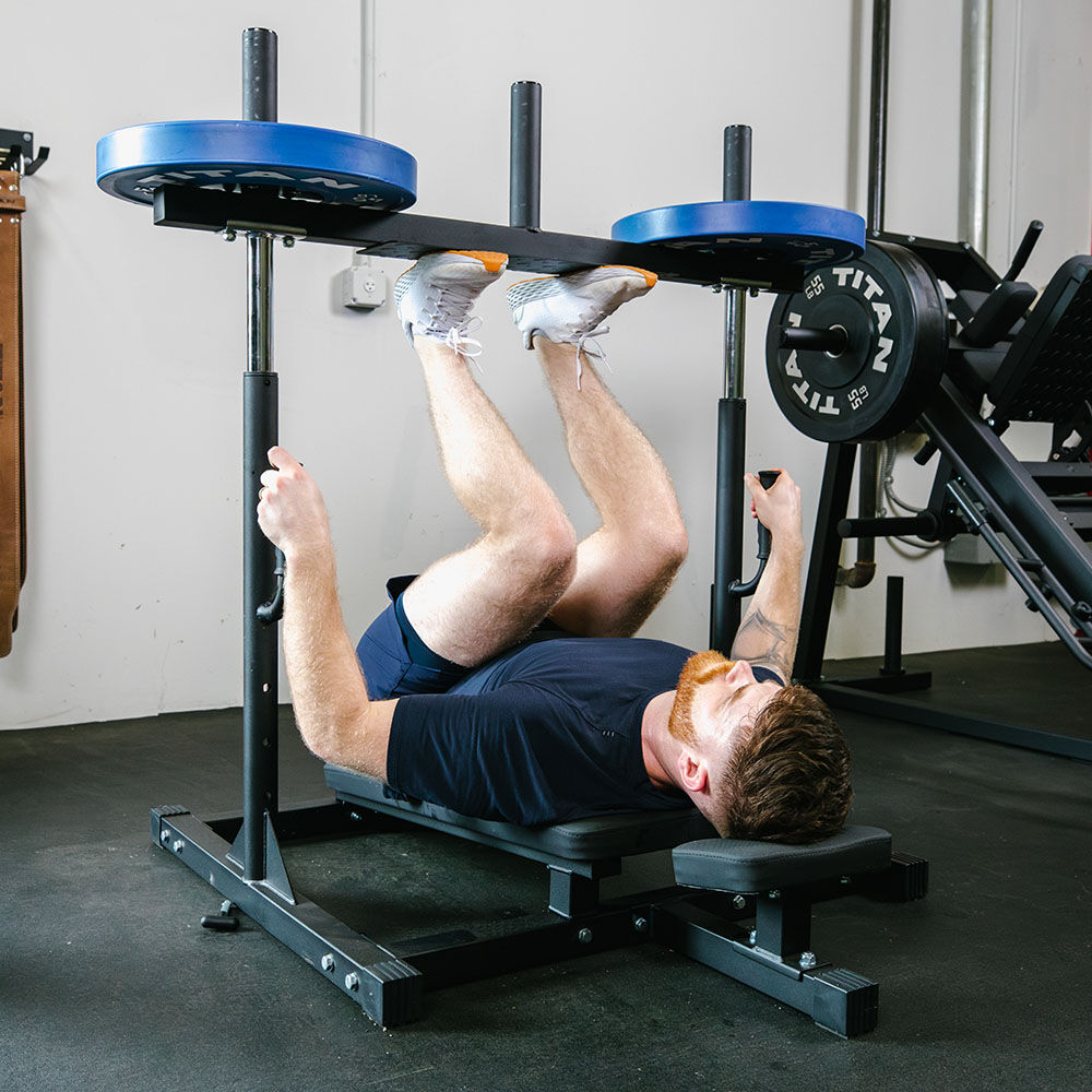 2025 Titan Fitness Vertikale Leg Press Machine, Capaciteit 400 LB
