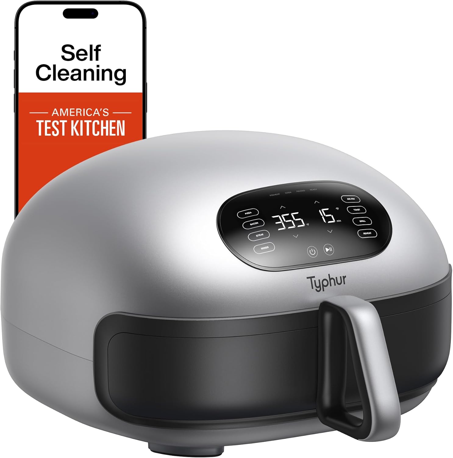 Dome 2 Extra Large Air Fryer - Smart Digital, 32 Wings