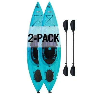 Lifetime Guster 100 Sit-In Kayak (2-Pack) 457