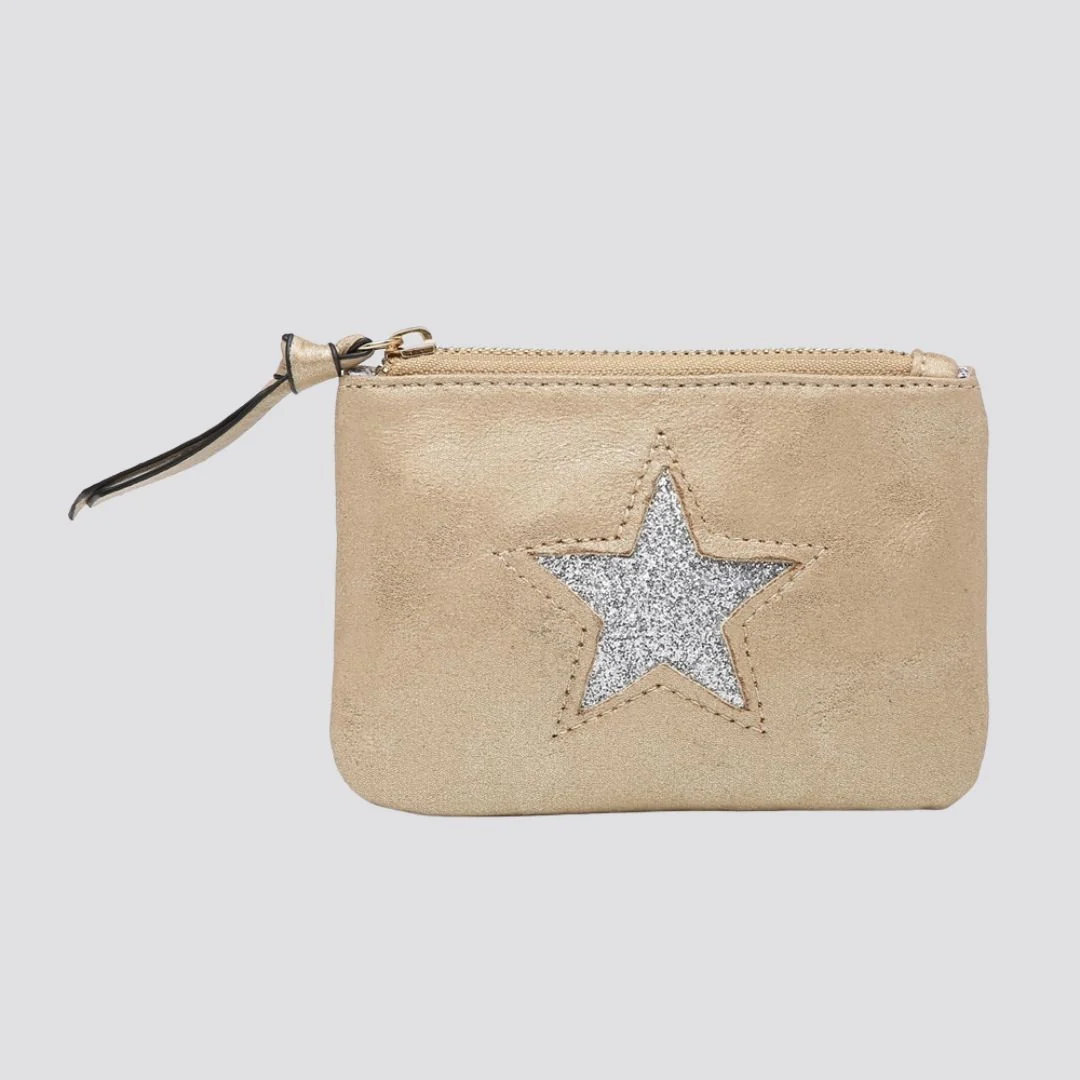 Star Coin Purse | Gold