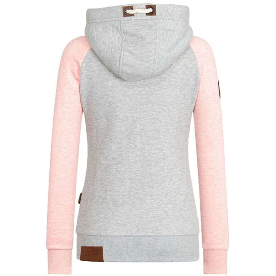 Damen Slim Fit Hoodie - Gemütlicher Fleece-Kapuzenpullover